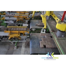 Geautomatiseerde stenen sorteer- en inpakstraten van der Sanden F00002442